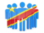 Democratic Republic of the Congo. People icon. Download icon.