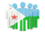 Djibouti. People icon. Download icon.