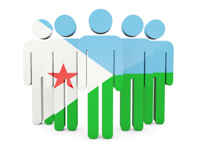 People icon. Download flag icon of Djibouti at PNG format