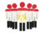 Egypt. People icon. Download icon.