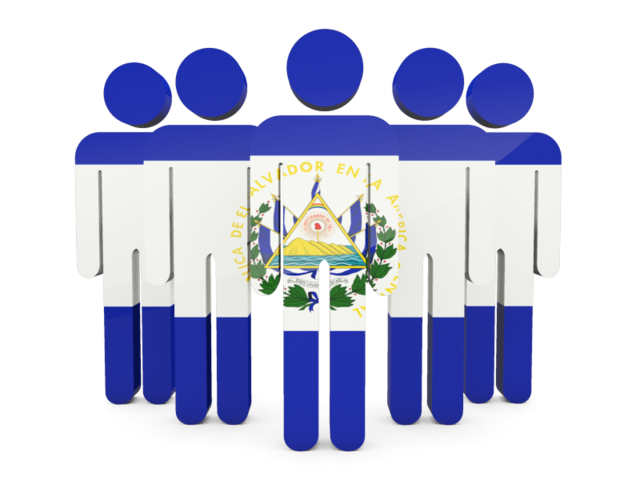 People icon. Download flag icon of El Salvador at PNG format