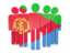 Eritrea. People icon. Download icon.