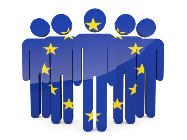 People icon. Download flag icon of European Union at PNG format