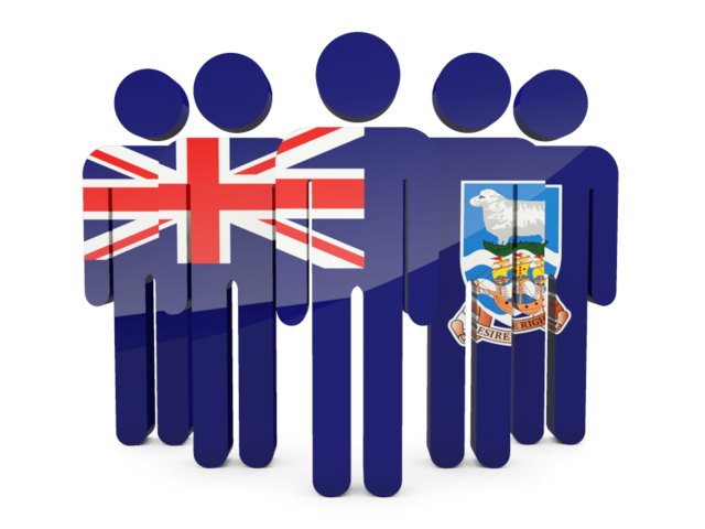 People icon. Download flag icon of Falkland Islands at PNG format