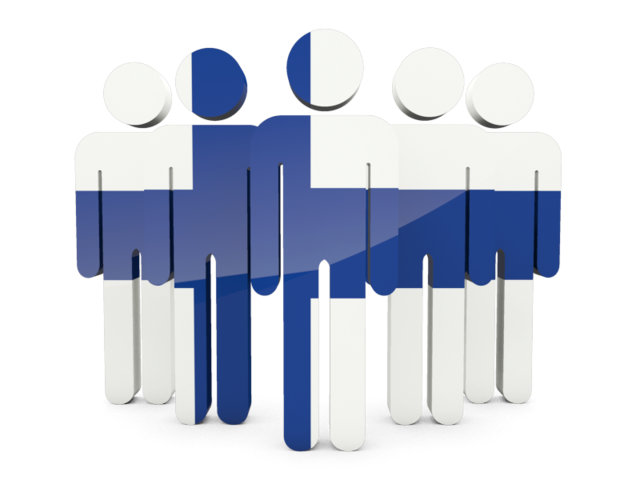 People icon. Download flag icon of Finland at PNG format