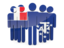 French Southern and Antarctic Lands. People icon. Download icon.
