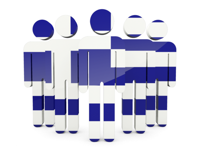 People icon. Download flag icon of Greece at PNG format