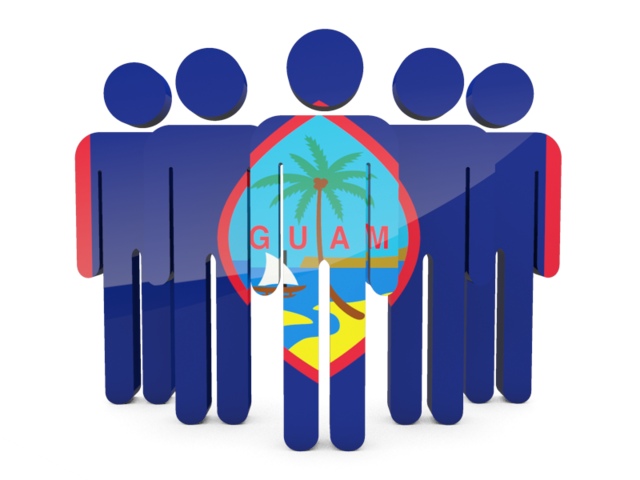 People icon. Download flag icon of Guam at PNG format