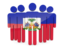 Haiti. People icon. Download icon.
