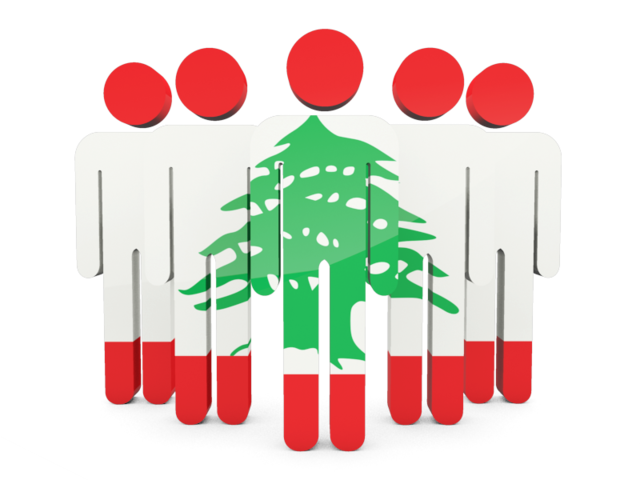 People icon. Download flag icon of Lebanon at PNG format