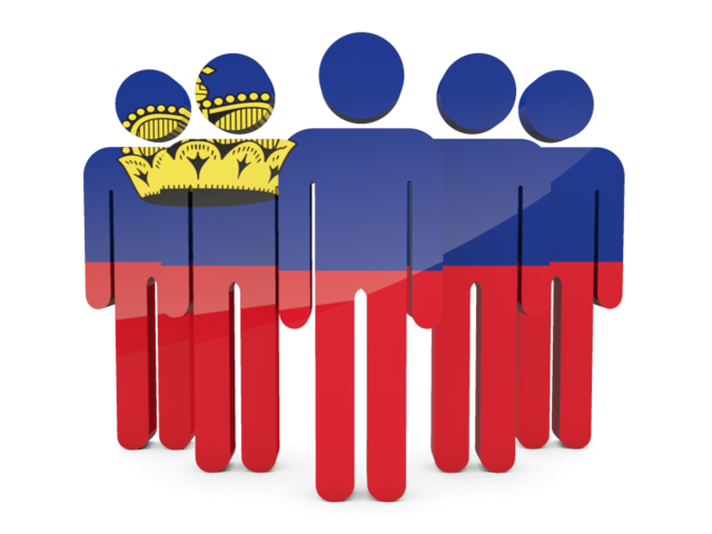 People icon. Download flag icon of Liechtenstein at PNG format