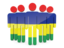 Mauritius. People icon. Download icon.