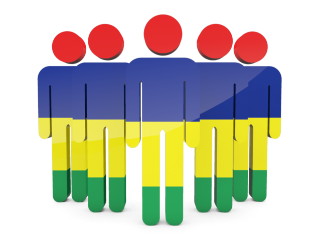 People icon. Download flag icon of Mauritius at PNG format