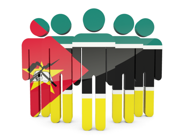 People icon. Download flag icon of Mozambique at PNG format