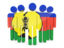 New Caledonia. People icon. Download icon.