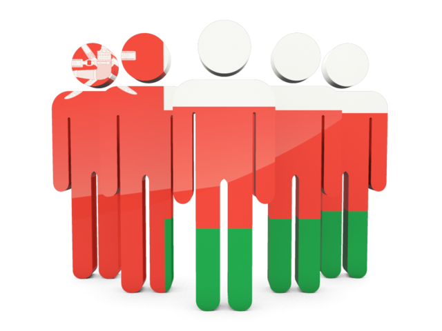 People icon. Download flag icon of Oman at PNG format