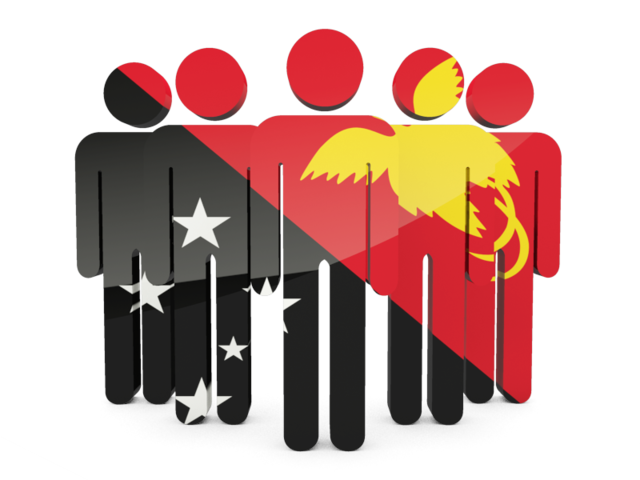 People icon. Download flag icon of Papua New Guinea at PNG format