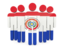 Paraguay. People icon. Download icon.