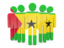 Sao Tome and Principe. People icon. Download icon.