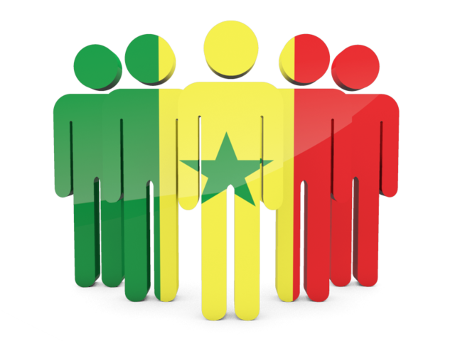 People icon. Download flag icon of Senegal at PNG format