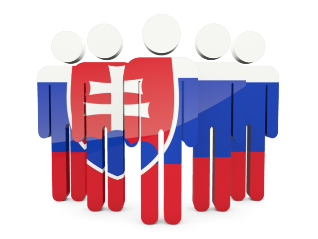 People icon. Download flag icon of Slovakia at PNG format