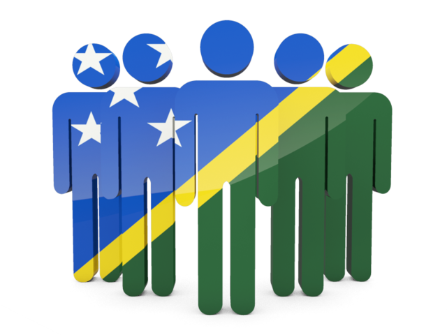 People icon. Download flag icon of Solomon Islands at PNG format