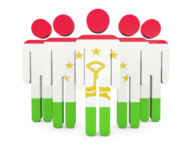 People icon. Download flag icon of Tajikistan at PNG format