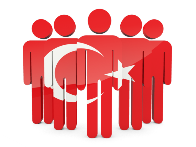 People icon. Download flag icon of Turkey at PNG format