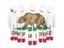 Flag of state of California. People icon. Download icon