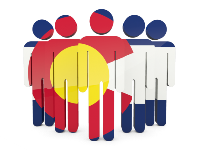 People icon. Download flag icon of Colorado