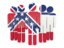 Flag of state of Mississippi. People icon. Download icon