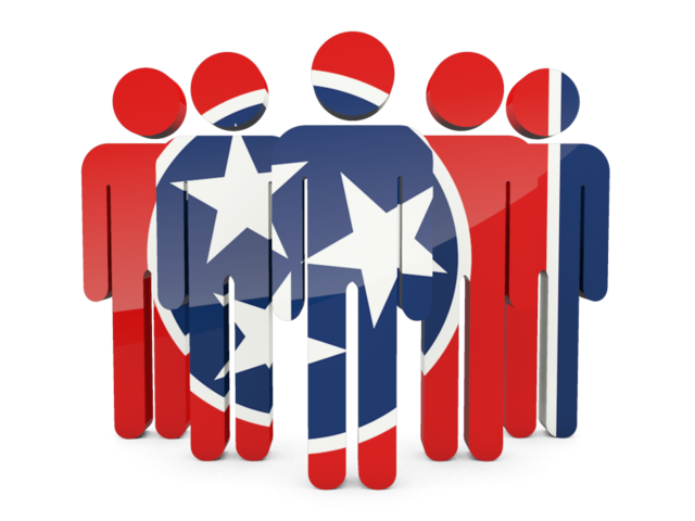 People icon. Download flag icon of Tennessee
