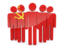 Soviet Union. People icon. Download icon.