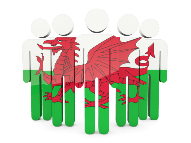 People icon. Download flag icon of Wales at PNG format