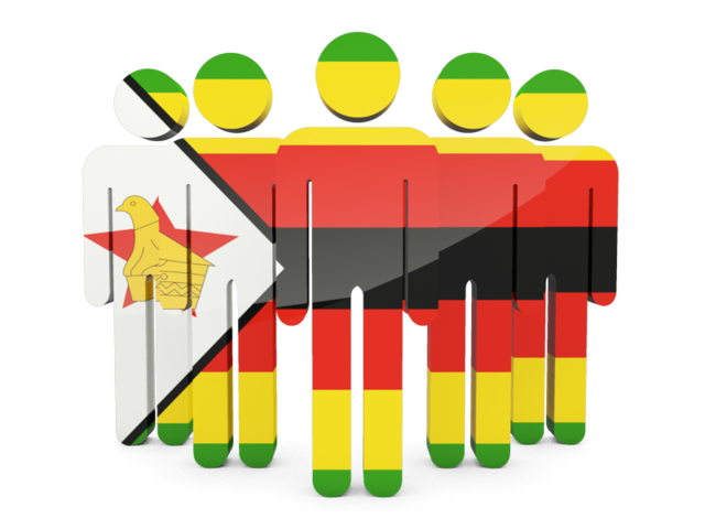People icon. Download flag icon of Zimbabwe at PNG format