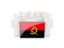 Angola. People with flag. Download icon.