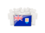 Anguilla. People with flag. Download icon.