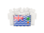 British Indian Ocean Territory. People with flag. Download icon.