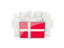 Denmark. People with flag. Download icon.