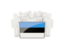 Estonia. People with flag. Download icon.