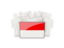 Indonesia. People with flag. Download icon.