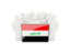Iraq. People with flag. Download icon.
