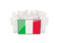 Italy. People with flag. Download icon.