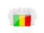 Mali. People with flag. Download icon.
