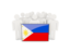 Philippines. People with flag. Download icon.