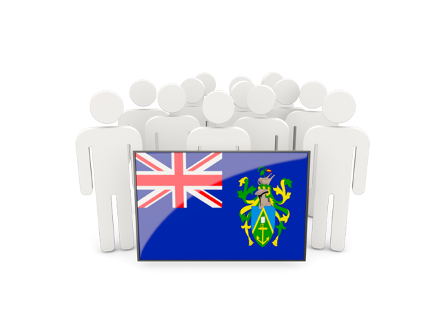 People with flag. Download flag icon of Pitcairn Islands at PNG format