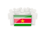 Suriname. People with flag. Download icon.