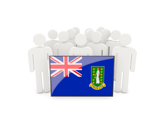 People with flag. Download flag icon of Virgin Islands at PNG format