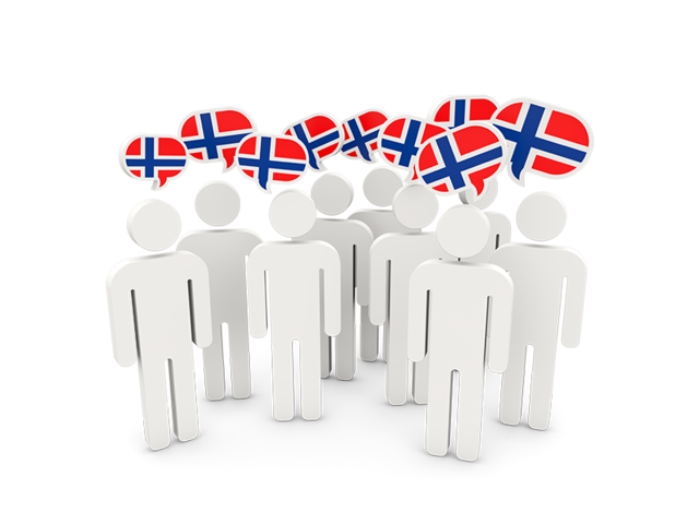 People with speech bubble. Download flag icon of Svalbard and Jan Mayen at PNG format