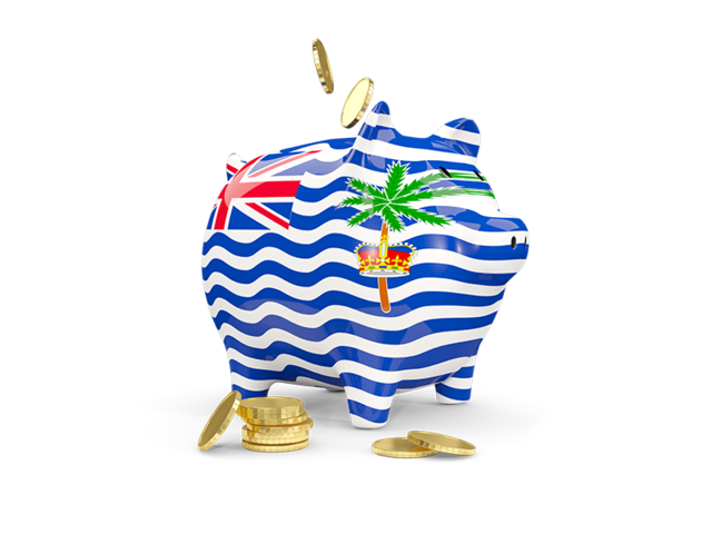Piggy bank. Download flag icon of British Indian Ocean Territory at PNG format
